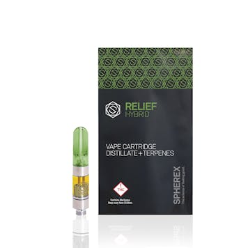 Photo of RELIEF Hybrid 1,000 mg Vape Cartridge