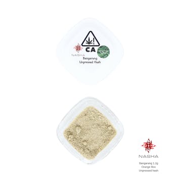 Photo of Bangarang 1.2g Orange Unpressed Hash (Whitethorn Valley Farm)