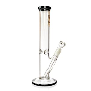 Photo of 14" Straight Tube Bong w/ Ice Pinch, by Diamond Glass
