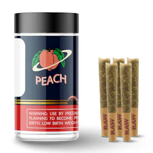 Photo of Lift Off Peach Infused Pre-Roll Pack 5x.5g