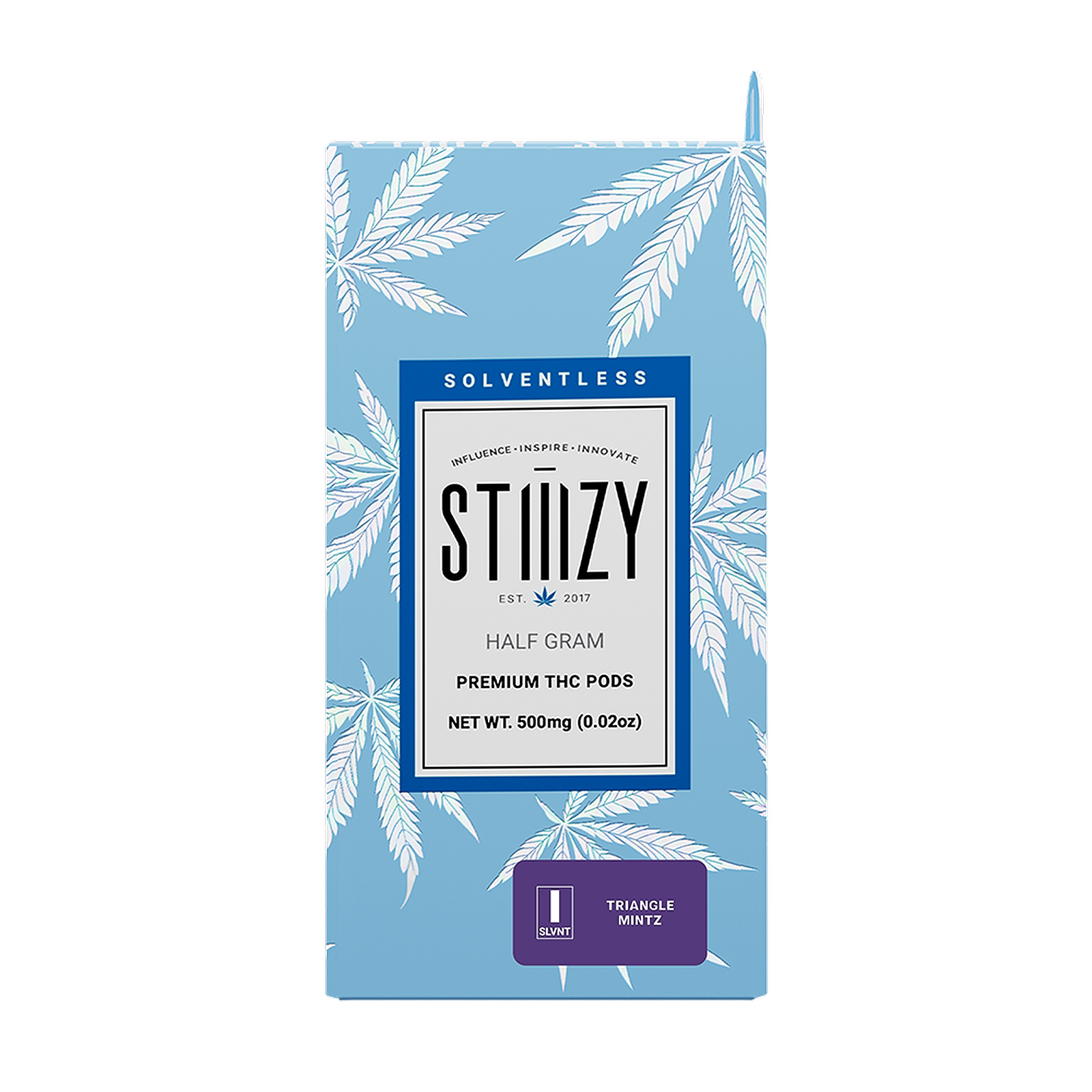 STIIIZY: TRIANGLE MINTZ - SOLVENTLESS POD .5G | Leafly