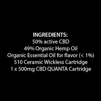 Photo of Quanta CBD Vape Pen - Tropical Breeze (500 mg)