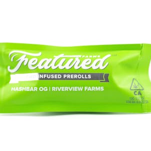 Photo of Featured Farms Infused Pre-Rolls - Hashbar OG