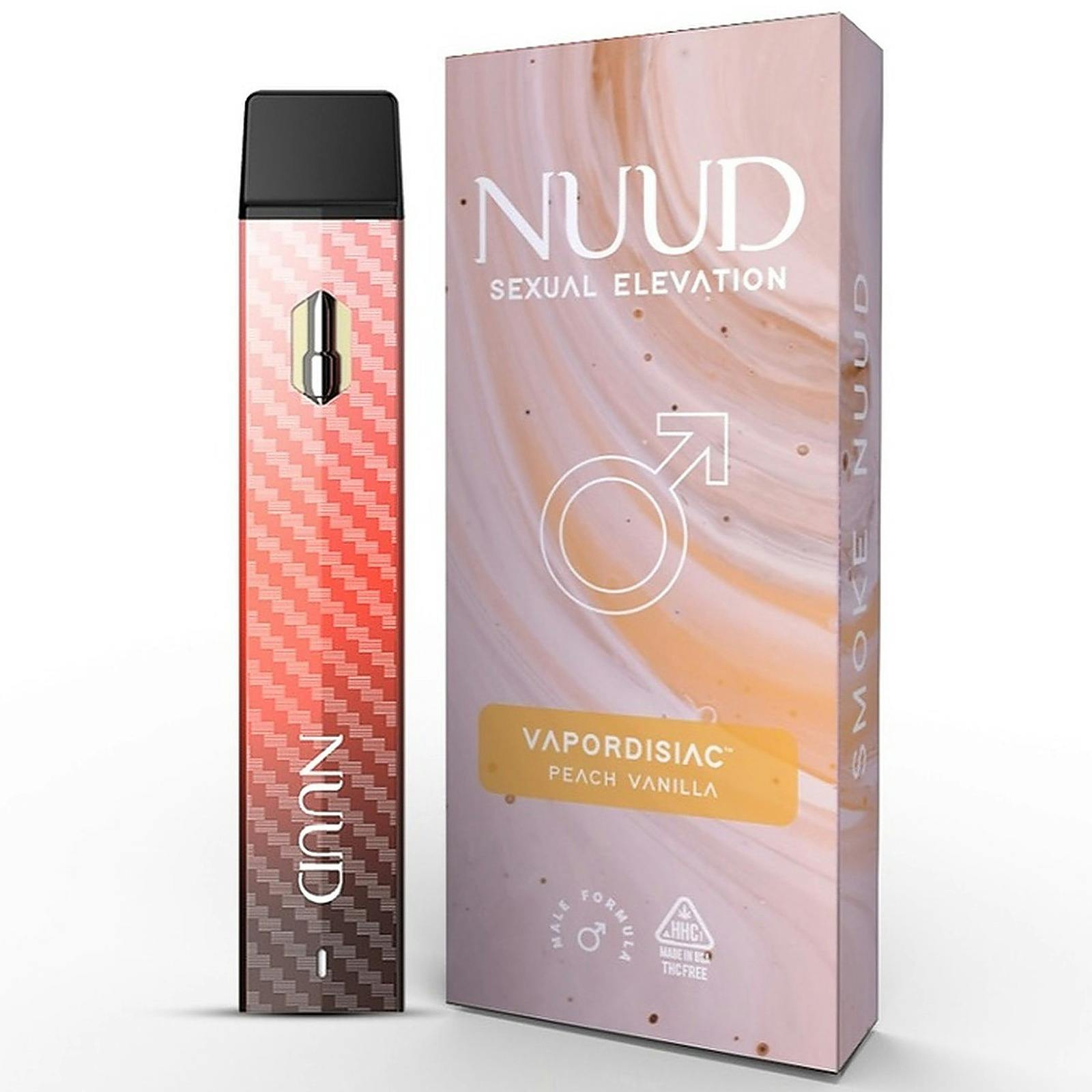 NUUD PEACH VANILLA SEXUAL ELEVATION FOR HIM VAPORDISIAC Leafly