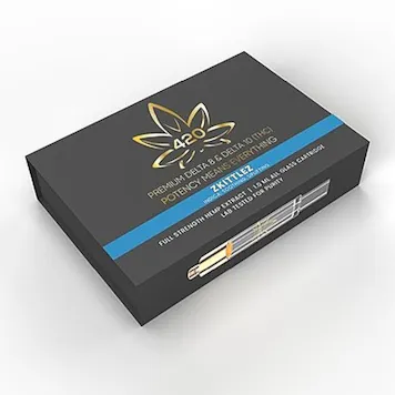 Photo of 420 Premium Delta 8 & Delta 10 ALL GLASS 1.0 ML CARTRIDGE OG KUSH 100% Natural True Terpenes