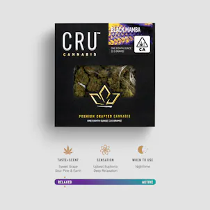 Photo of Black Mamba 3.5G Indica Flower