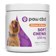 Product image for CBD Soft Chews for Dogs- Chicken & Bacon Flavor