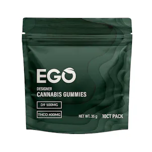 Photo of EGO Canna THCO/D9 Designer Gummies - Carton (10 bags)