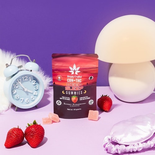 Simply Crafted: THC+CBN Deep Sleep Gummies | Leafly