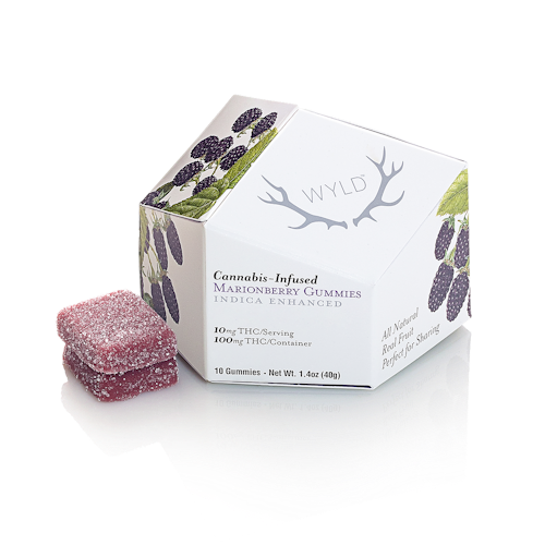 Marionberry Indica Enhanced Gummies | 100mg