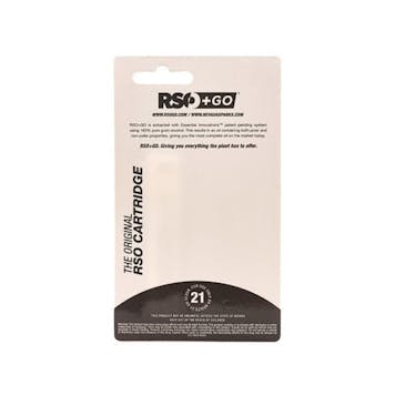 Photo of RSO+GO Vape Cartridge - Acapulco Gold