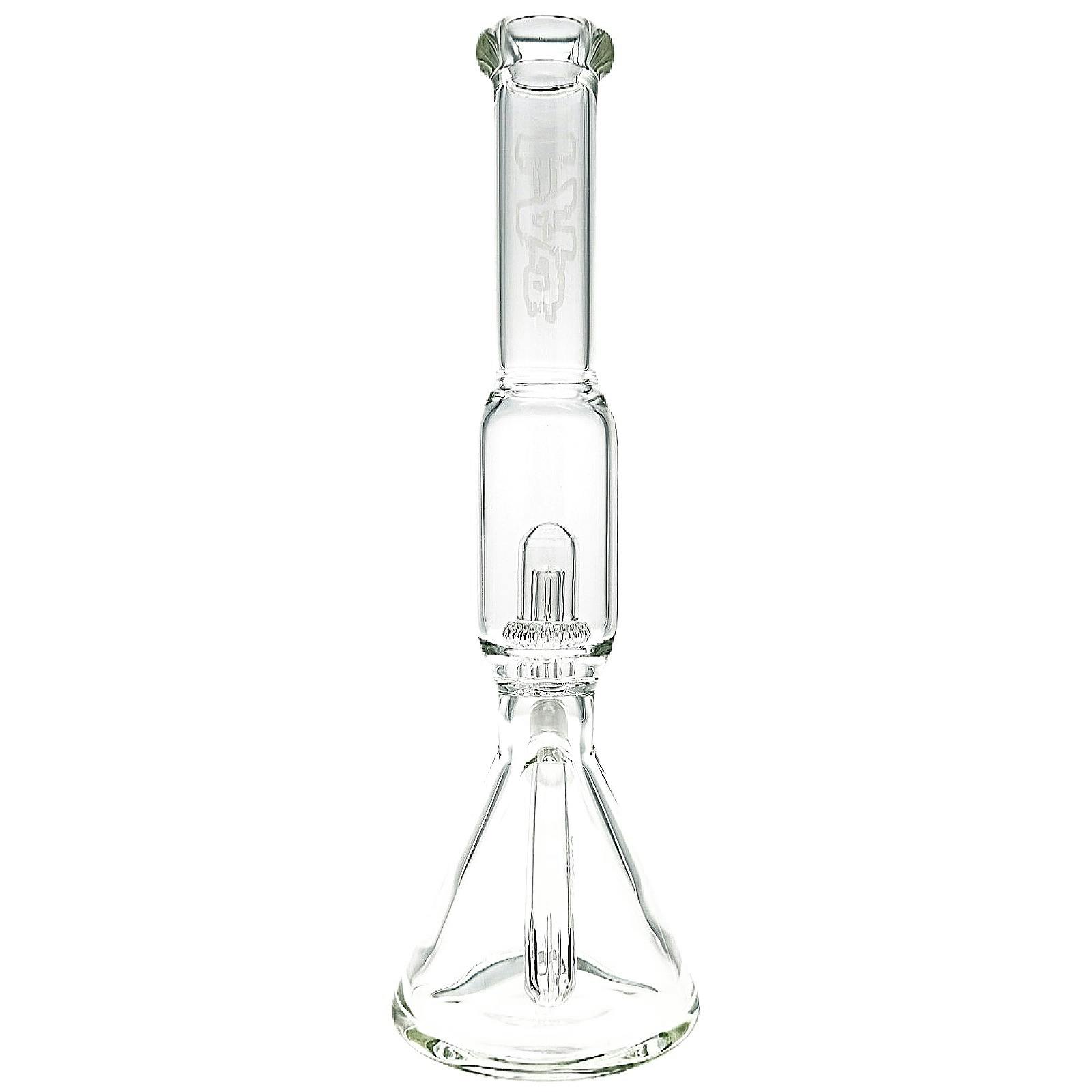CaliConnected Online TAG 12” UFO Showerhead Beaker Bong Leafly
