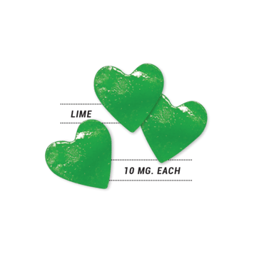 Photo of RE-ASSURE 10mg Hemp Extract Gummies - Lime Flavor - 30ct