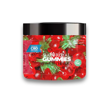 Photo of R.A. Royal Gummies: CBD Cherry Gummy Jar (900 MG)