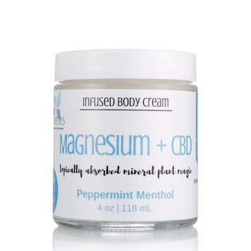 Photo of Magnesium + Full Spectrum Hemp Cream (400 mg/4 oz) Lavender