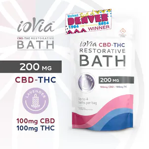 Photo of ioVia™ CBD-THC Restorative Bath – Lavender