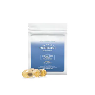 Photo of Full Spectrum 20mg CBD Softgels 4-pack | 80mg