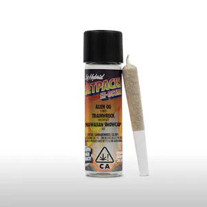 Photo of Alien OG, Trainwreck, Hawaiian Snowcap (0.5G Infused Pre-Roll)