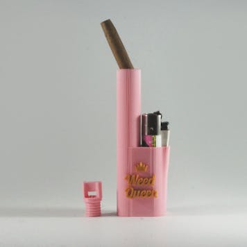 Photo of Terrapin "Weed Queen" Lighter and Blunt Travel Case *Customizable
