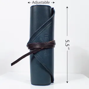 Photo of "Deep Forest Green" Leather Pouch / Case