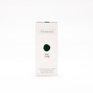 Photo of 2mg THC Microdose Chewable Tablet