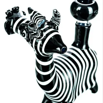 Photo of 6" Zak the Zebra" Bong