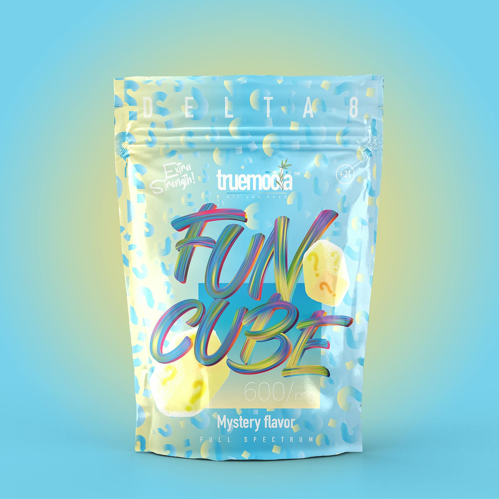 Truemoola Fun Cube 600mg Mystery Flavor Delta 8 Leafly