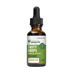 Photo of Tasty Drops Hemp Oil Tincture (1oz, 1500mg CBD)