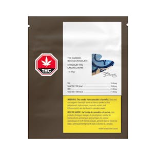 Photo of THC Caramel Mocha Milk Chocolate