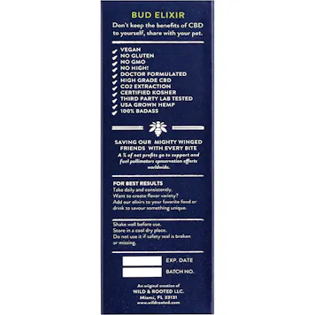 Photo of CBD ELIXIR – BUD 1200mg