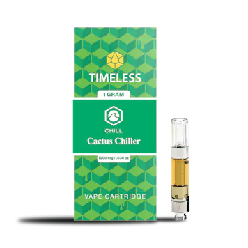 Photo of Timeless Cactus Chiller 1000mg Vape Cartridge (Chill)