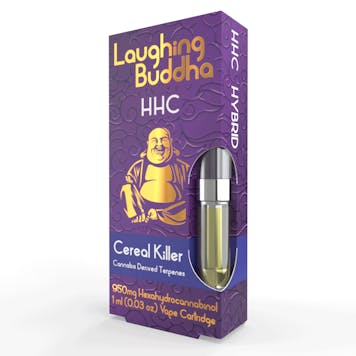 Photo of Laughing Buddha HHC 1ml vape cartridge - Cereal Killer