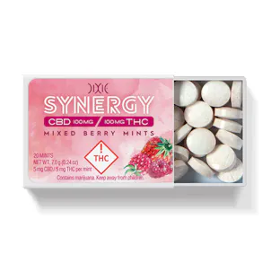 Photo of Synergy 1:1 Mixed Berry Mints 200mg