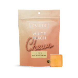 Photo of White Peach Chews | 250mg | 10pk