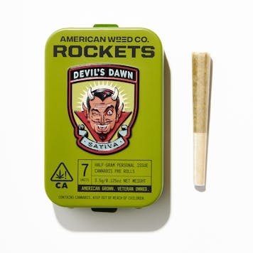 Photo of Devil's Dawn - Sativa Pre-Roll Pack (0.5g x 7)