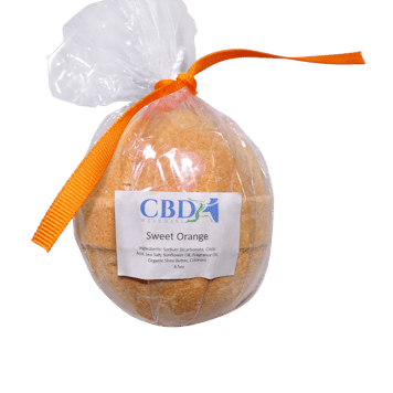 Product image for CBD Wellness 4.5oz 200mg Sweet Orange Bathbomb