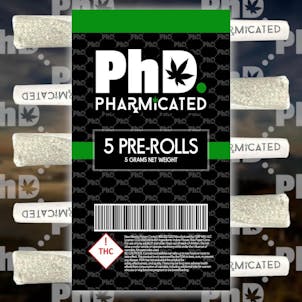 Photo of PhD 5-1g Pre-Roll Box - Strawberry Lemonade (S)