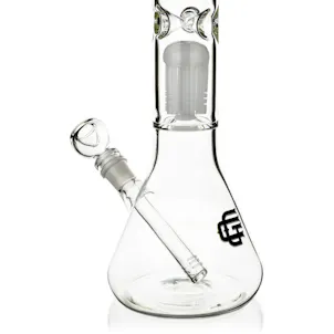 Photo of 14" Beaker Bong w/ Single Tree Perc, by Crystal Glass