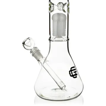 Photo of 14" Beaker Bong w/ Single Tree Perc, by Crystal Glass