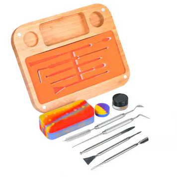 Photo of Rosineer Bamboo Wax Organizer Kit