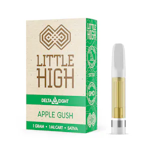 Photo of Little High - Delta-8 Sativa - Apple Gush - 1 Gram Cart