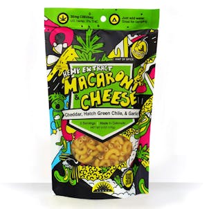 Product image for Hemp Extract, Hatch Green Chile, Cheddar Mac and Cheese w/ 35 mg Hemp-CBD 2 pack
