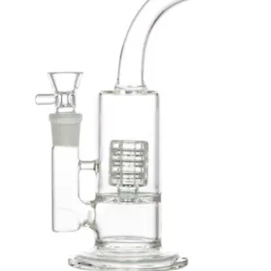 Photo of 10" Bent Neck Direct Inject Water Pipe with Stereo Perc