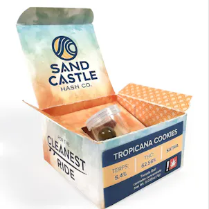 Photo of Sand Castle Co. - Hash Temple Ball - ALPHA OG (Indica) - 58.38%