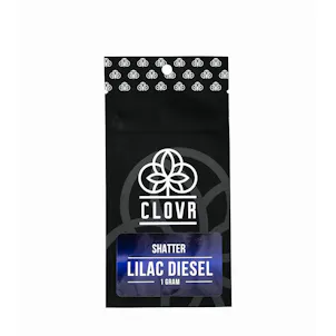 Photo of CLOVR - 1g Shatter - Lilac Diesel