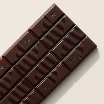 Photo of 5mg : 5mg CBD Kiva 'Espresso CBD' Dark Chocolate Bar 100mg THC : 100mg CBD total