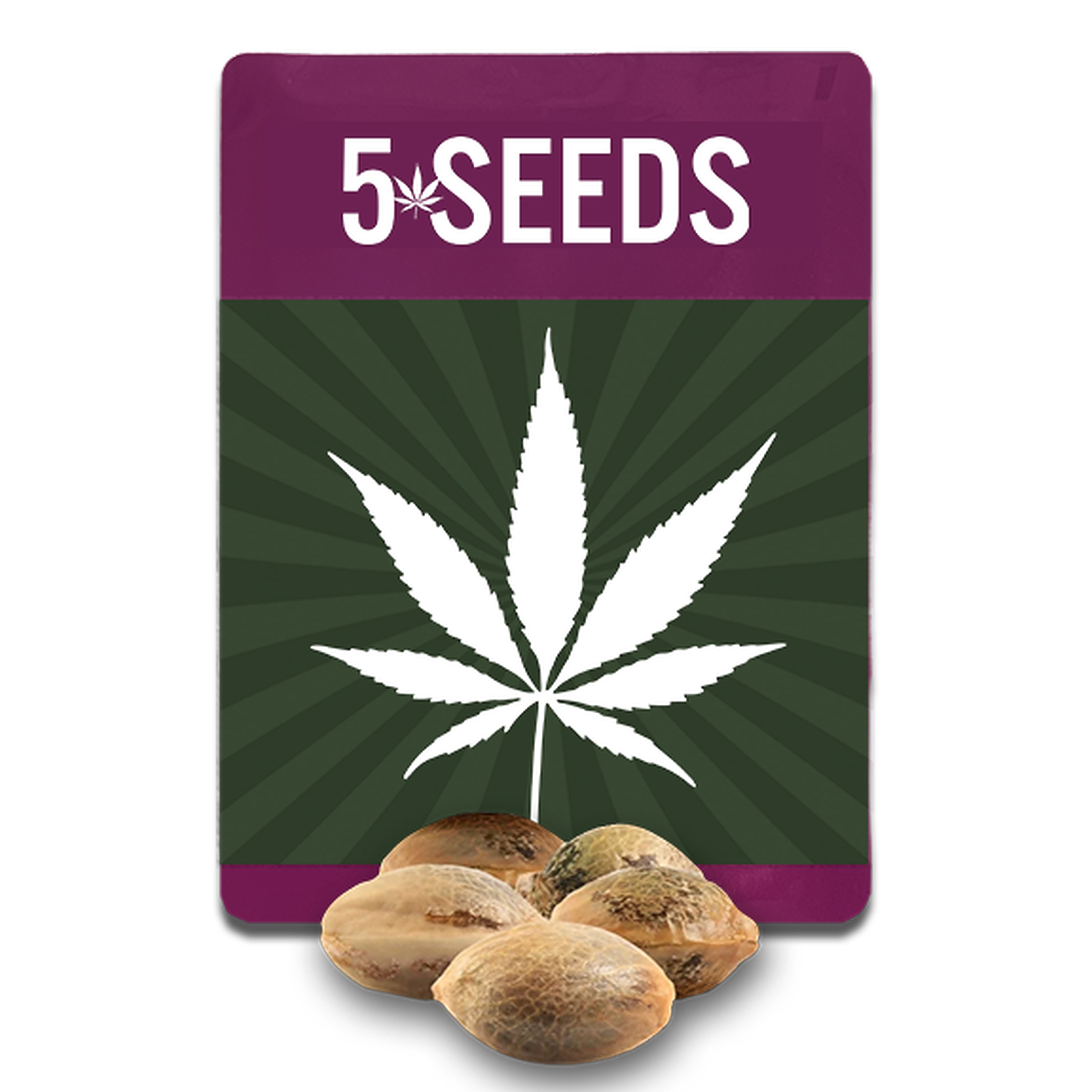 5-Seeds.com: Premium Cannabis Seeds - 5 Pack | Leafly