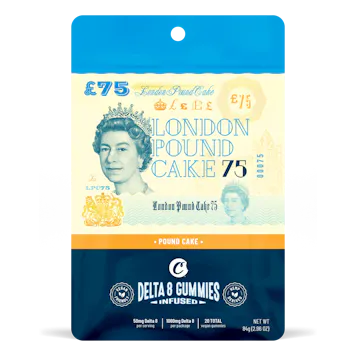 Photo of COOKIES 50mg Delta-8 London Pound Cake Gummies