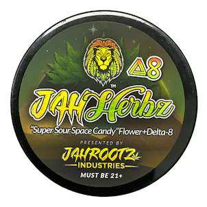 Photo of Jah Herbz: Flower – Sour Space Candy + Delta-8 (7 grams)