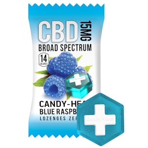 Photo of Candy Head 15mg Broad Spectrum CBD Lozenges - (box of 50)